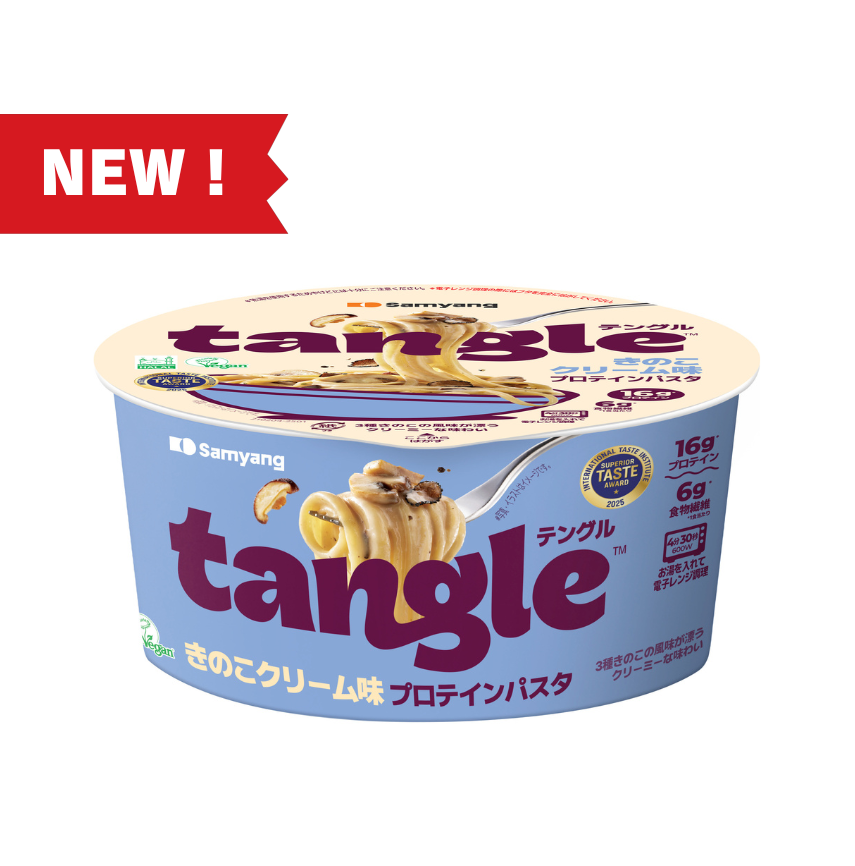 テングルきのこクリーム味プロテインパスタ カップ